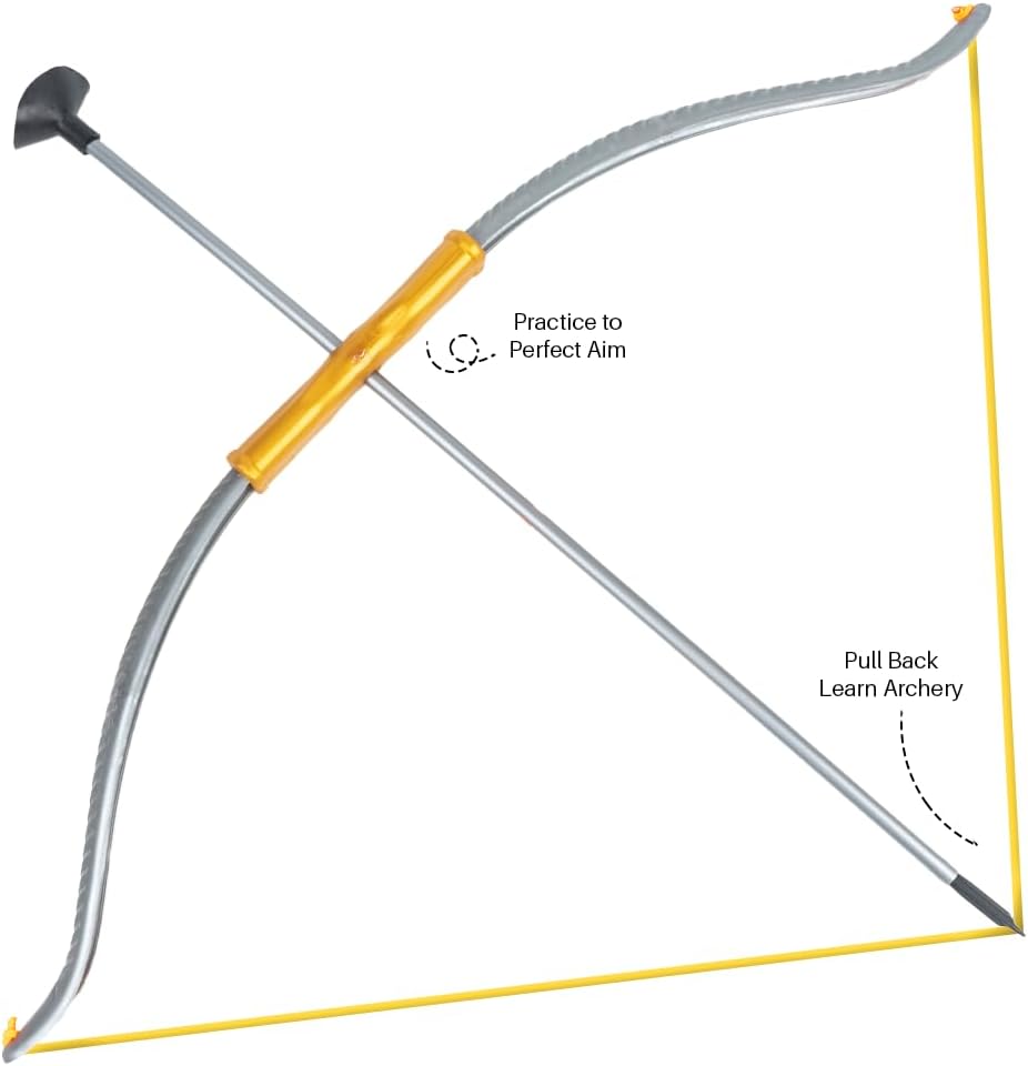 Shiva Bow and Arrow Set with Trishul