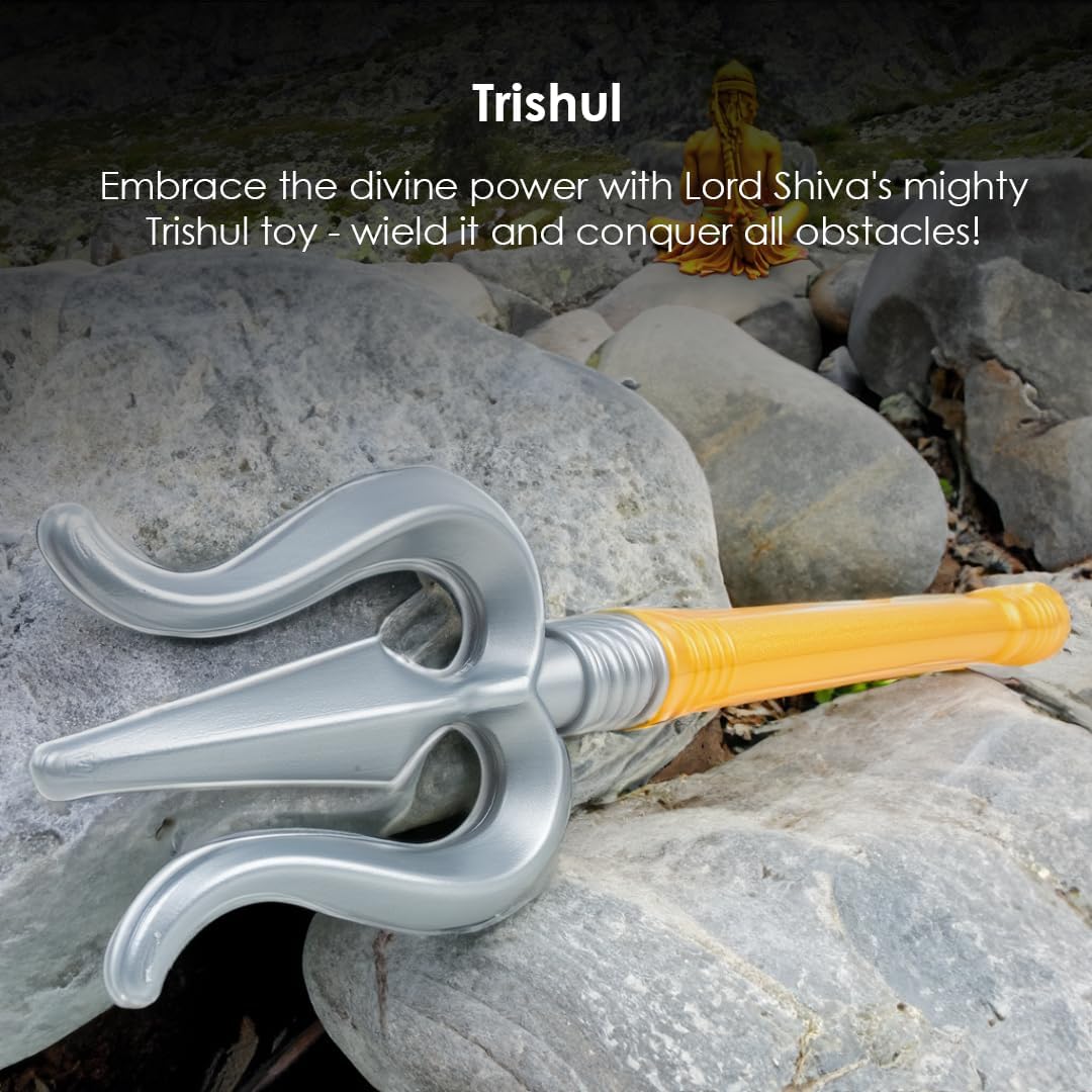 Shiva Bow and Arrow Set with Trishul
