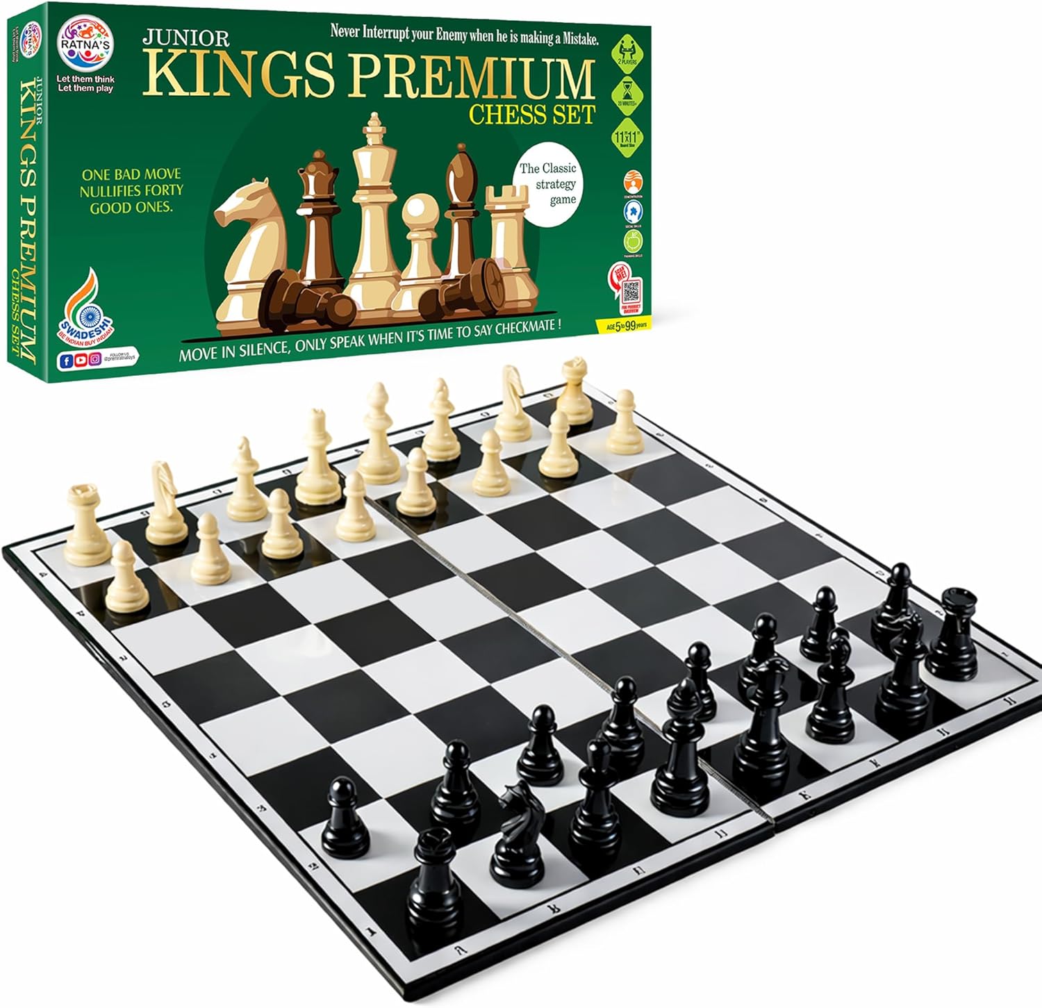 Junior Kings Premium Chess Set