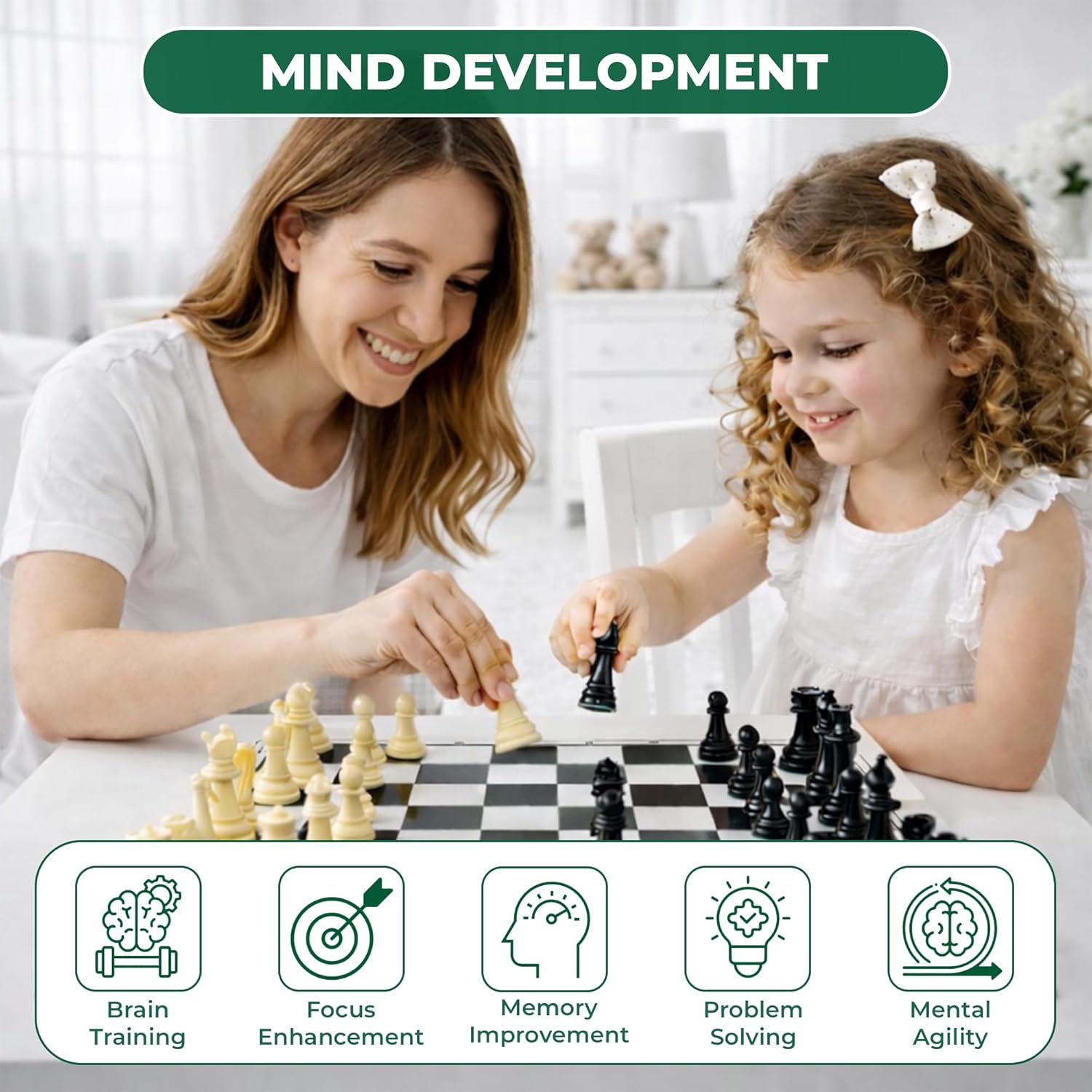 Junior Kings Premium Chess Set