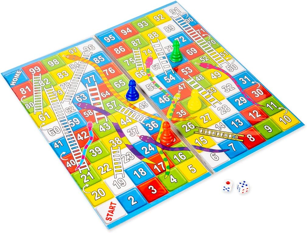 Little Snakes and Ladders with Ludo