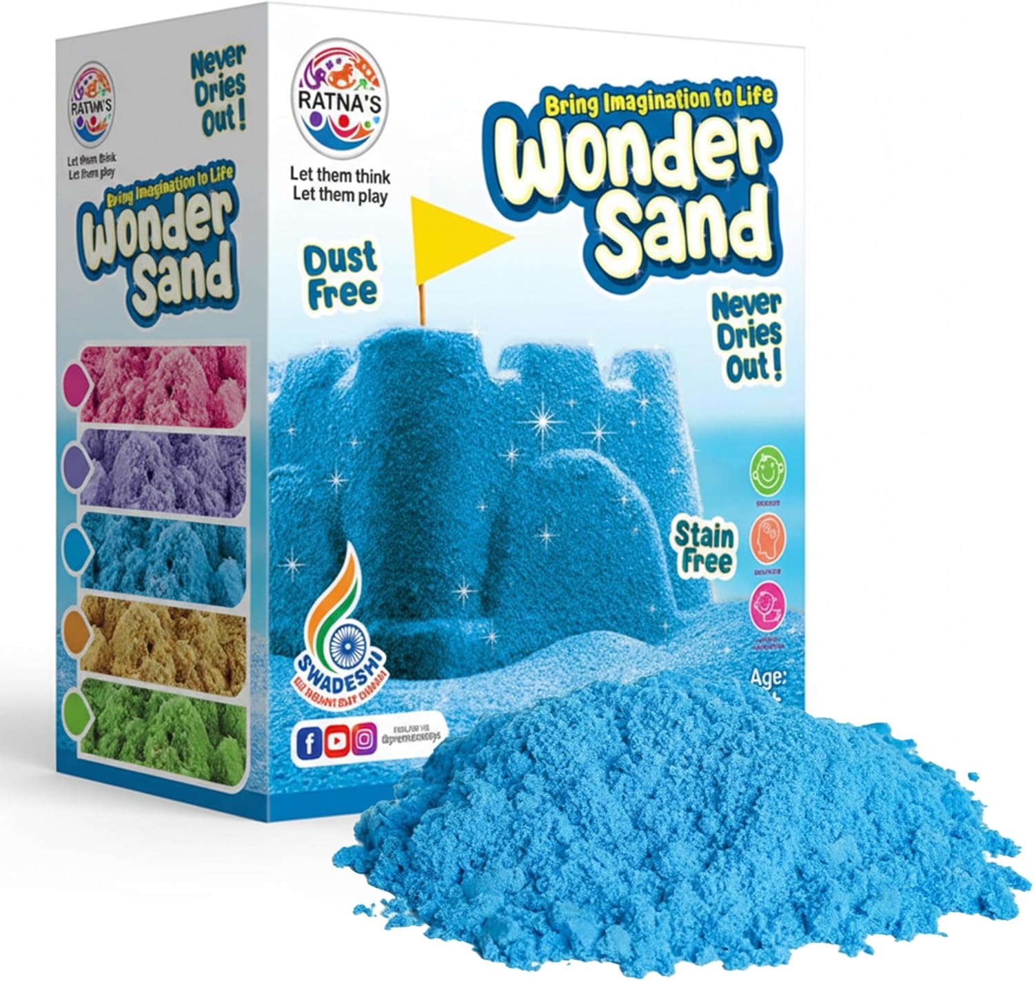 Wonder Sand (Blue 500 Grams)