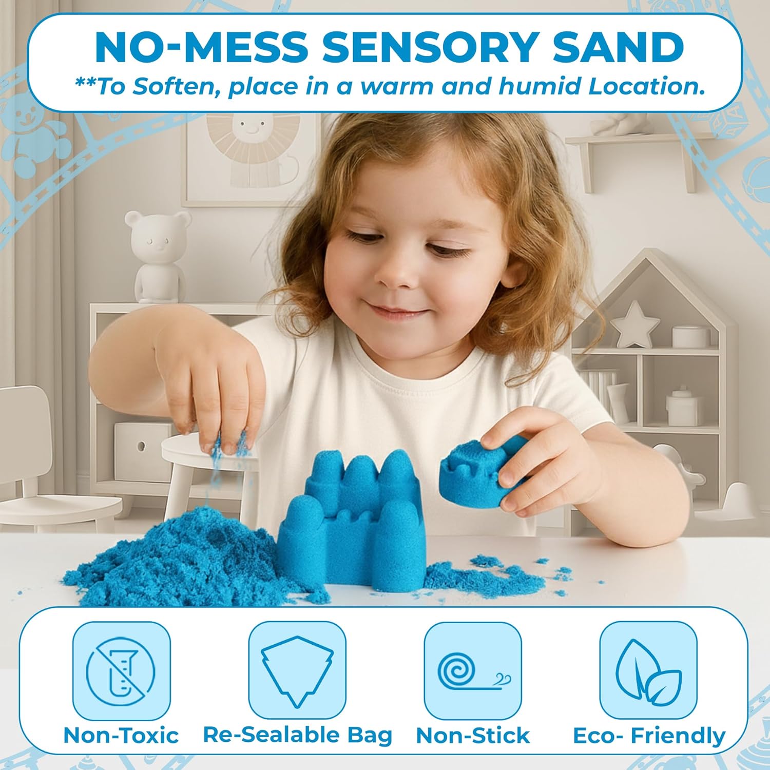 Wonder Sand (Blue 500 Grams)