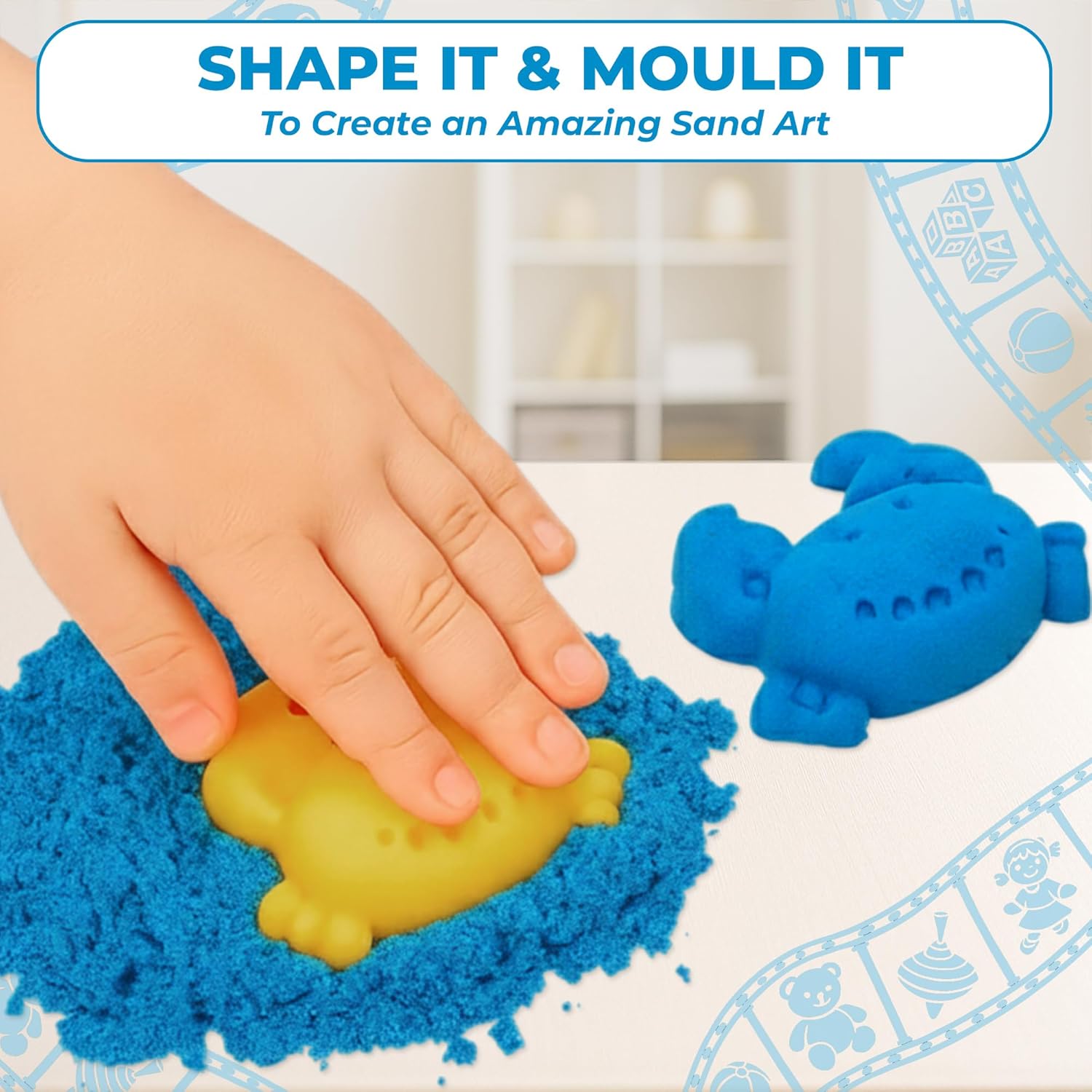 Wonder Sand (Blue 500 Grams)