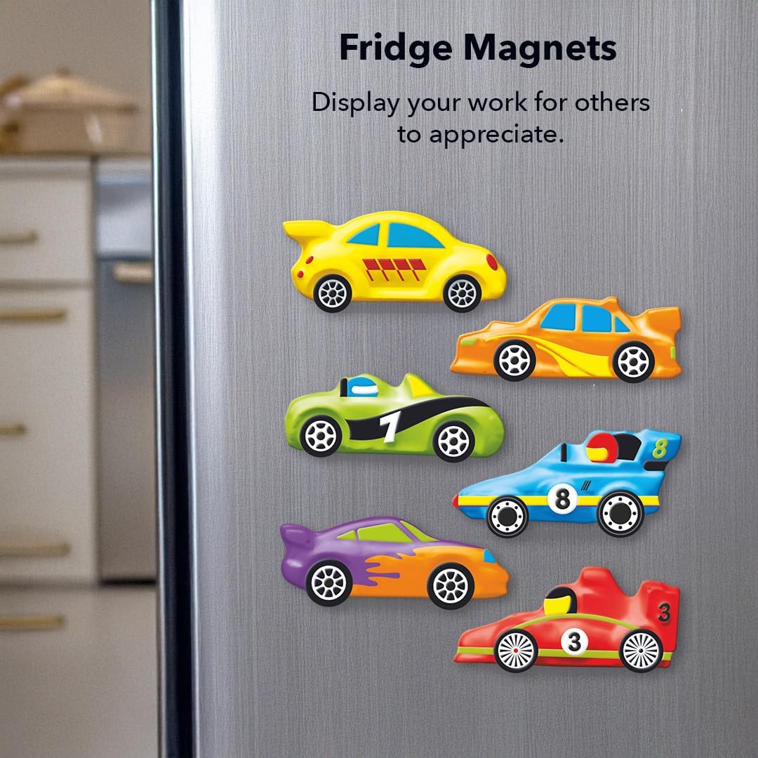 Mould & Paint Racers DIY Craft Kit