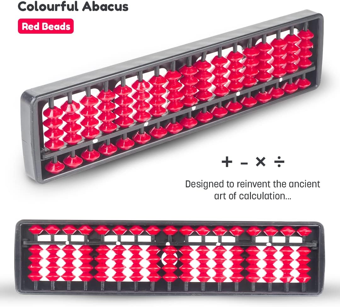 Colourful Abacus 17 Rod