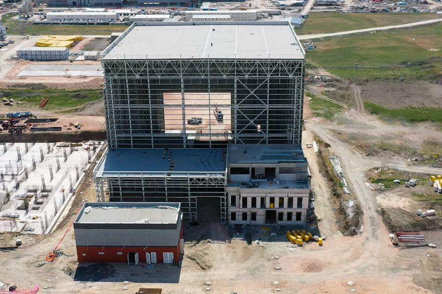 TUSAŞ completes the construction of the Aircraft Lightning Strike Testing Facility