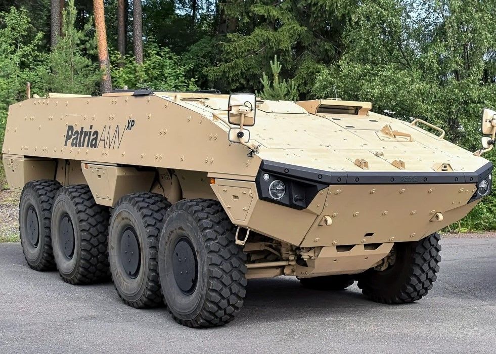 Japan Steel Works will Manufacture Patria’s AMV XP 8X8 