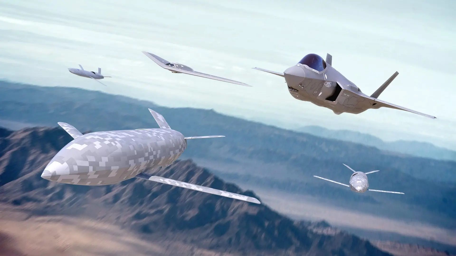 The Us Air Force Plans 1000 Uav And 200 Ngad Fighter Jets