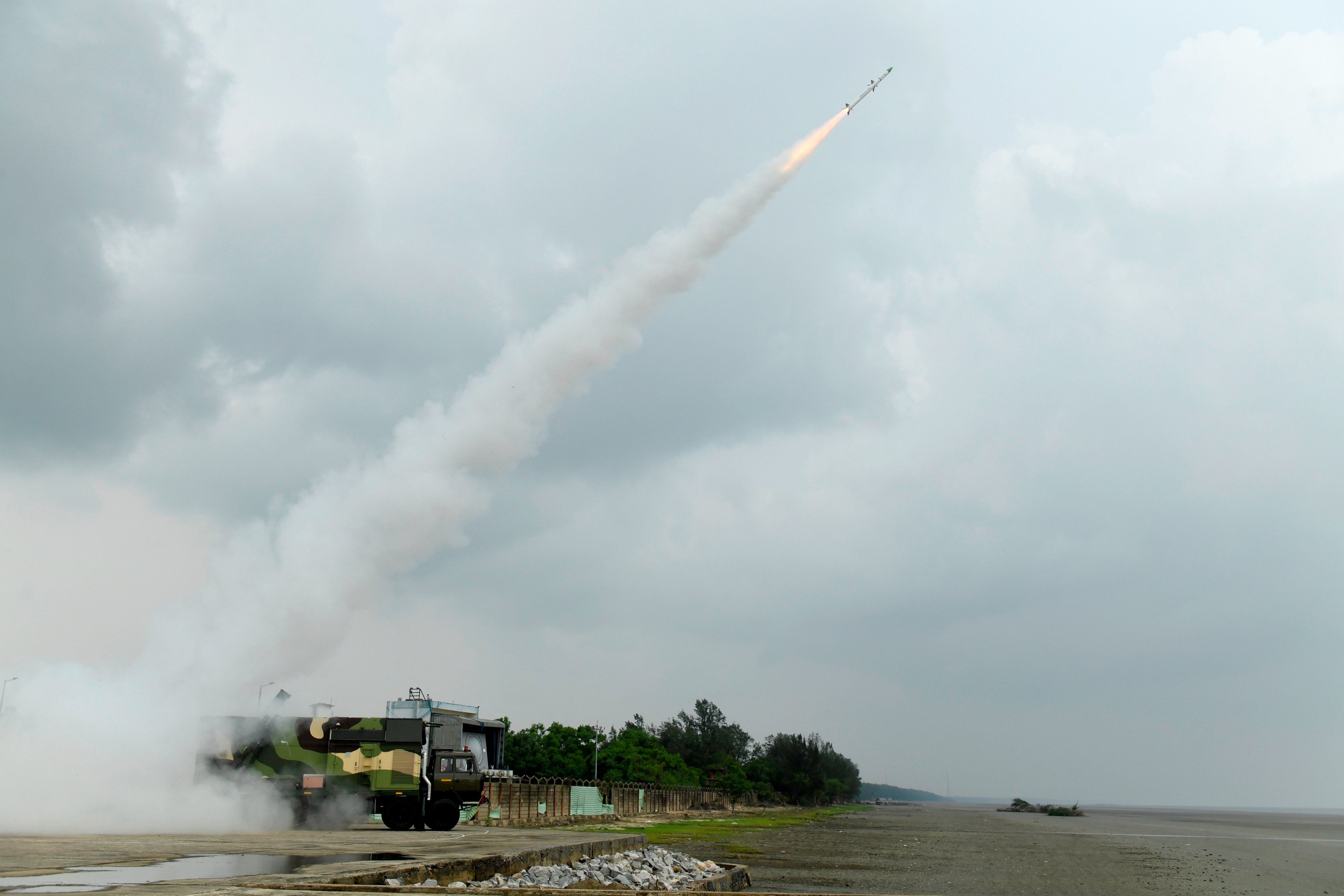 India tests surface-to-air missile Akash-NG