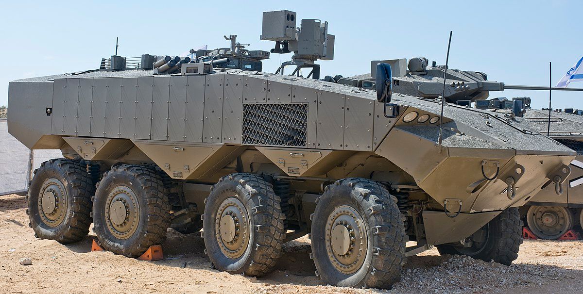 The First Serial Production Eitan 8X8 Panzer Has Been Produced