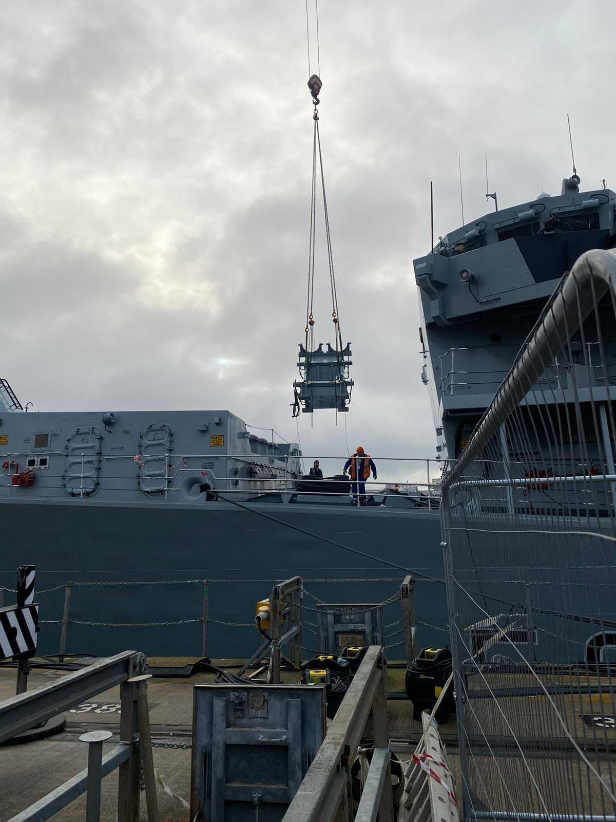 NSM Upgrade of Type 23 Frigate Begins