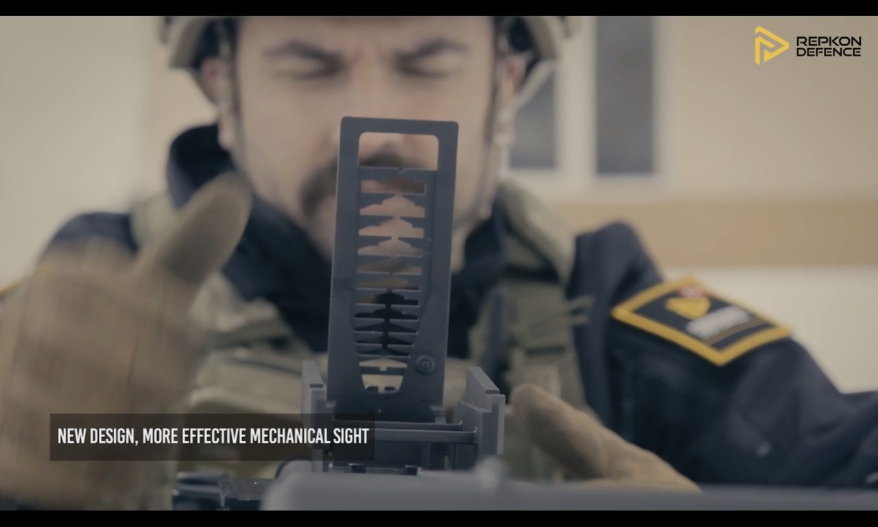Repkon Defence Presented 40 mm Automatic Grenade Launcher