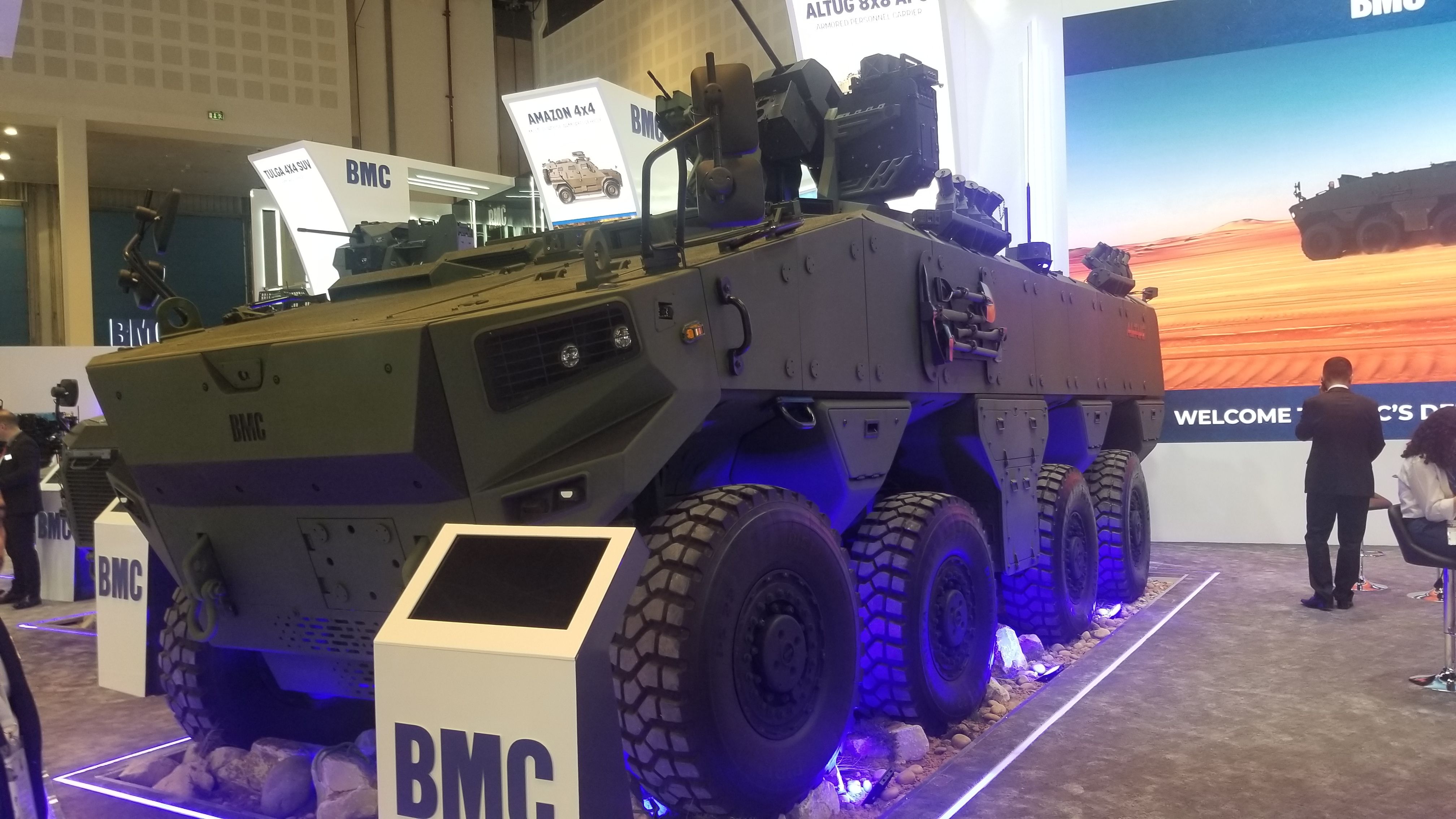 BMC Attends IDEX with Armoured Vehicles and Engines