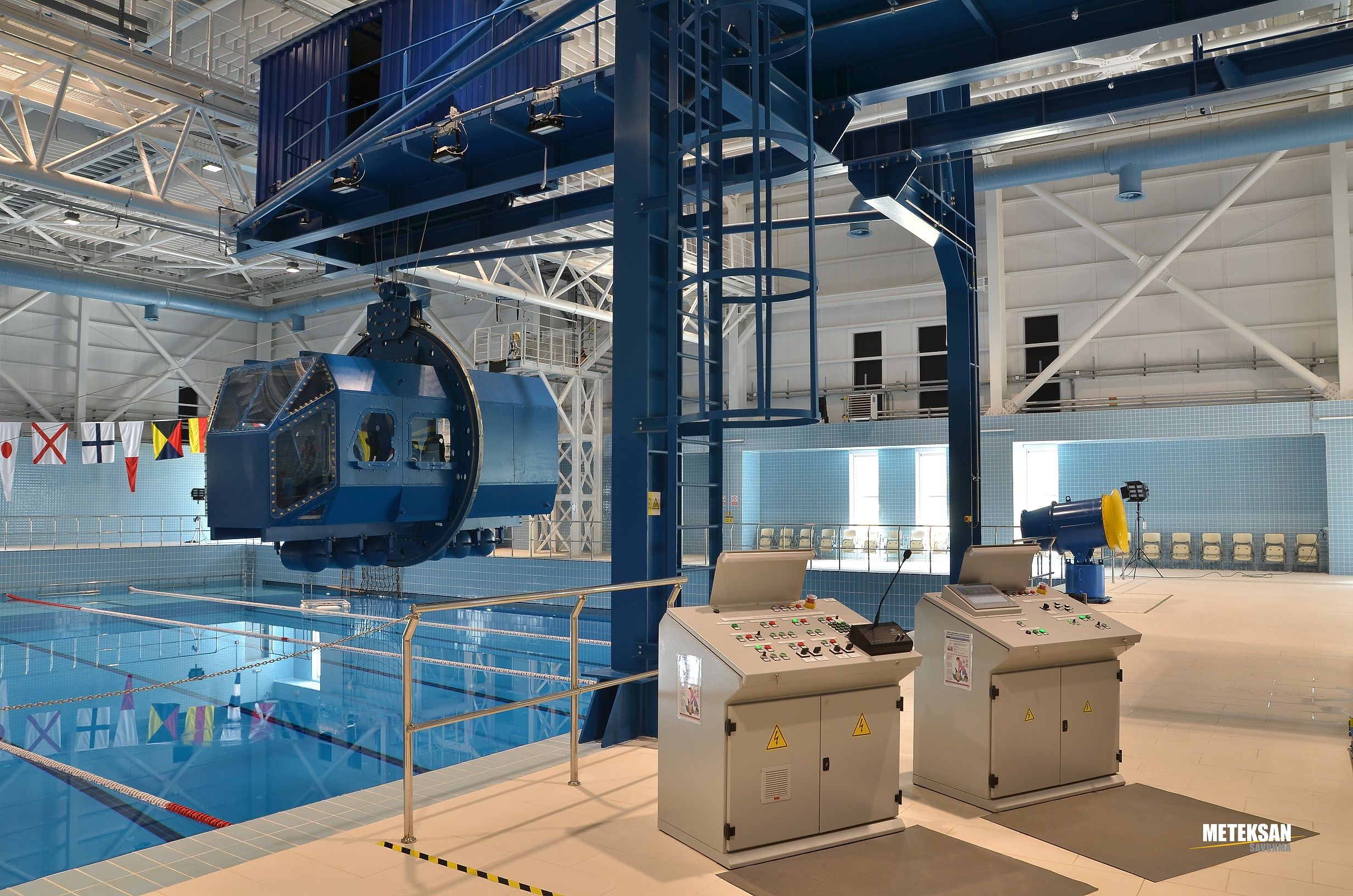 Meteksan Delivered the “HUET” Simulator to the Turkish Navy