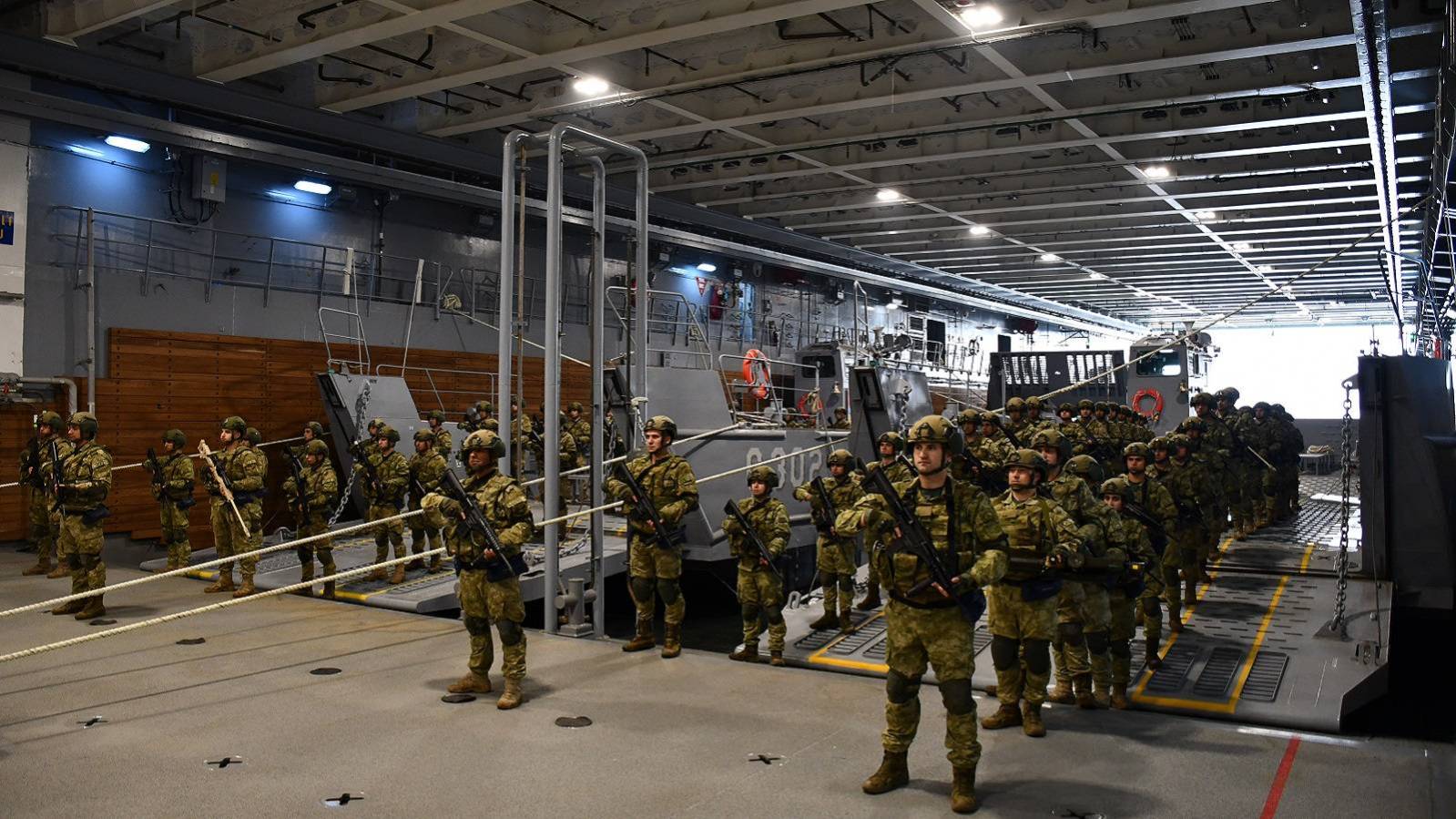 Turkish Navy Officially Received the TCG Anadolu Amphibious Assault Ship