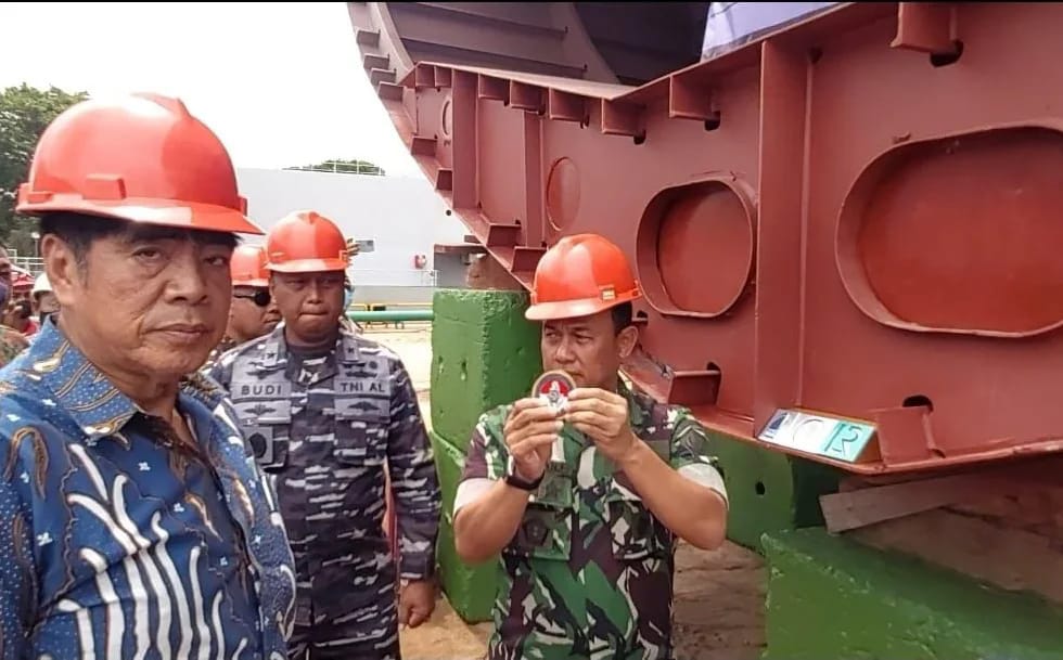 Indonesian Navy Conducts Keel Laying for Two New OPVs