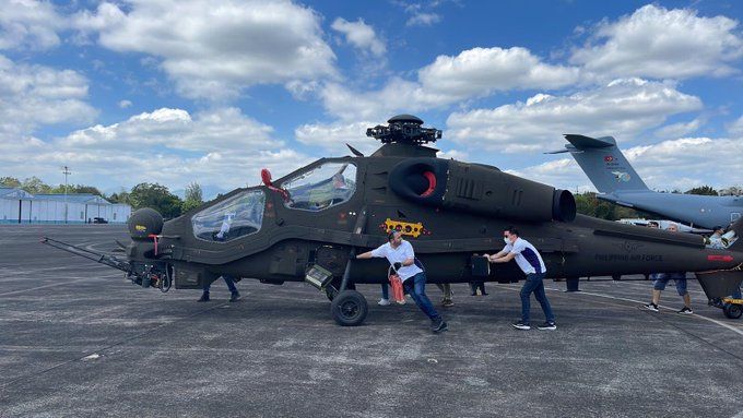 Turkish T129 Helicopters Reached The Philippines