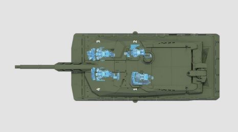 Rheinmetall presented KF51 Panther