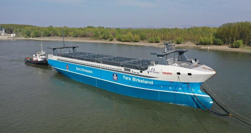 Unmanned Vessel Begins Sailing