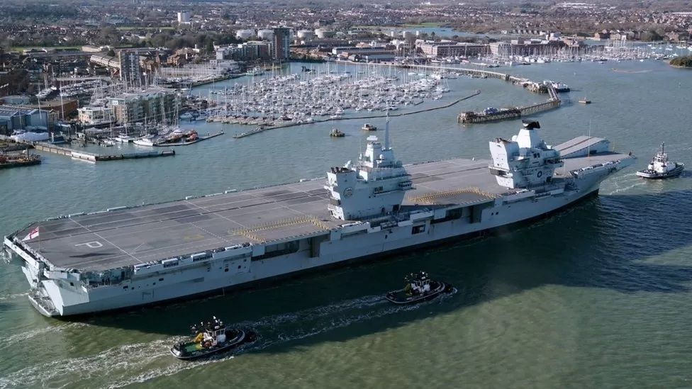 HMS Prince of Wales Spends More Time in Shipyard