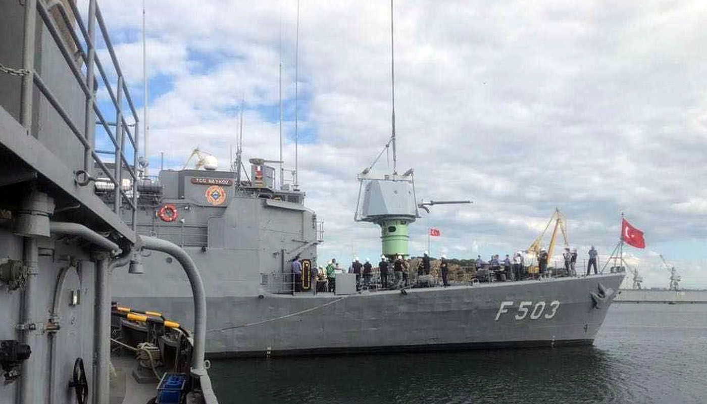 MKE’s 76/62 mm Naval Gun is Installed on TCG Beykoz Corvette for Trials