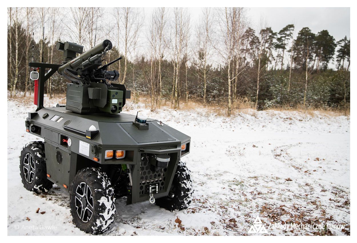 Poland’s Perun UGV test-fires Pirat ATGM
