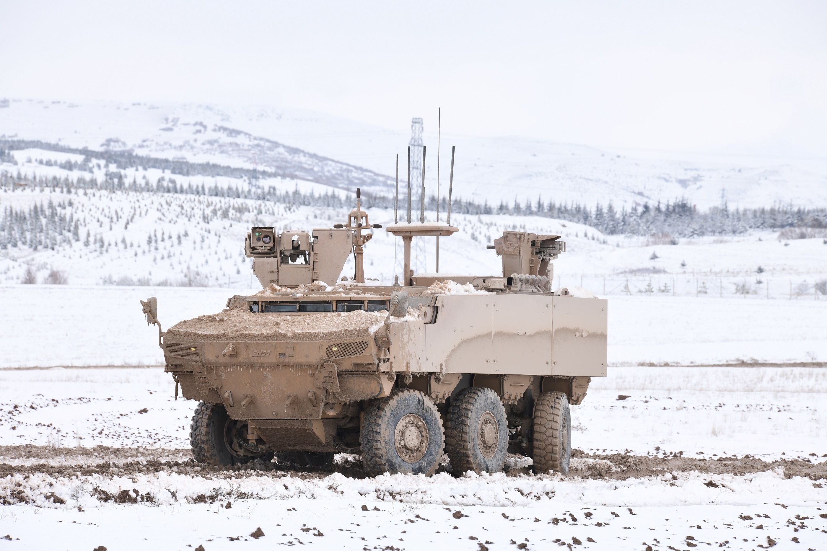 FNSS Delivers Pars IV 6X6 to the Turkish Special Forces