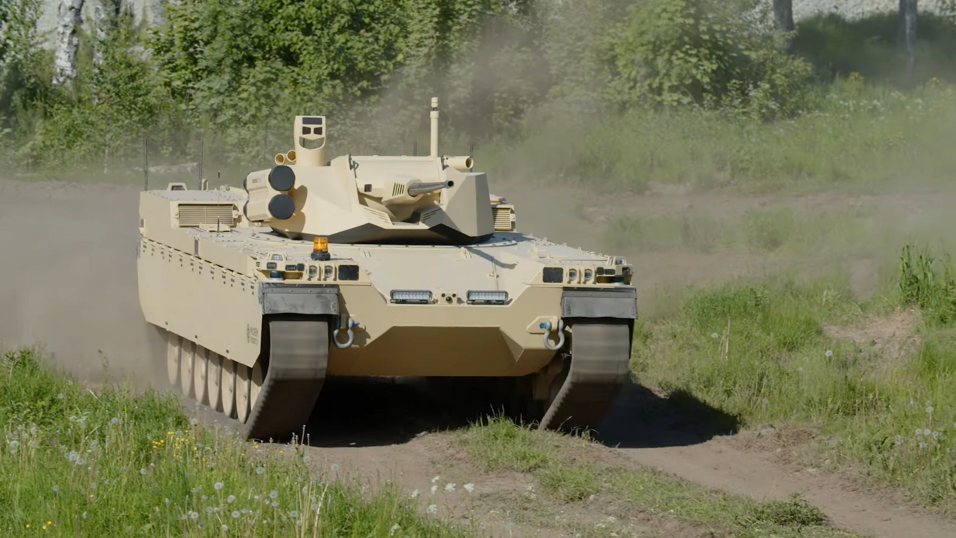Milrem Robotics Exhibits Type-X at IDEX 2023