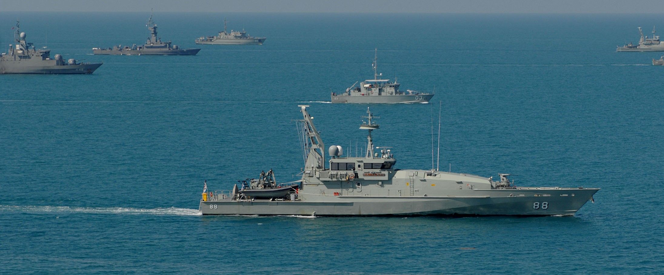 Australia decommissions Armidale-class patrol boat, HMAS Maitland