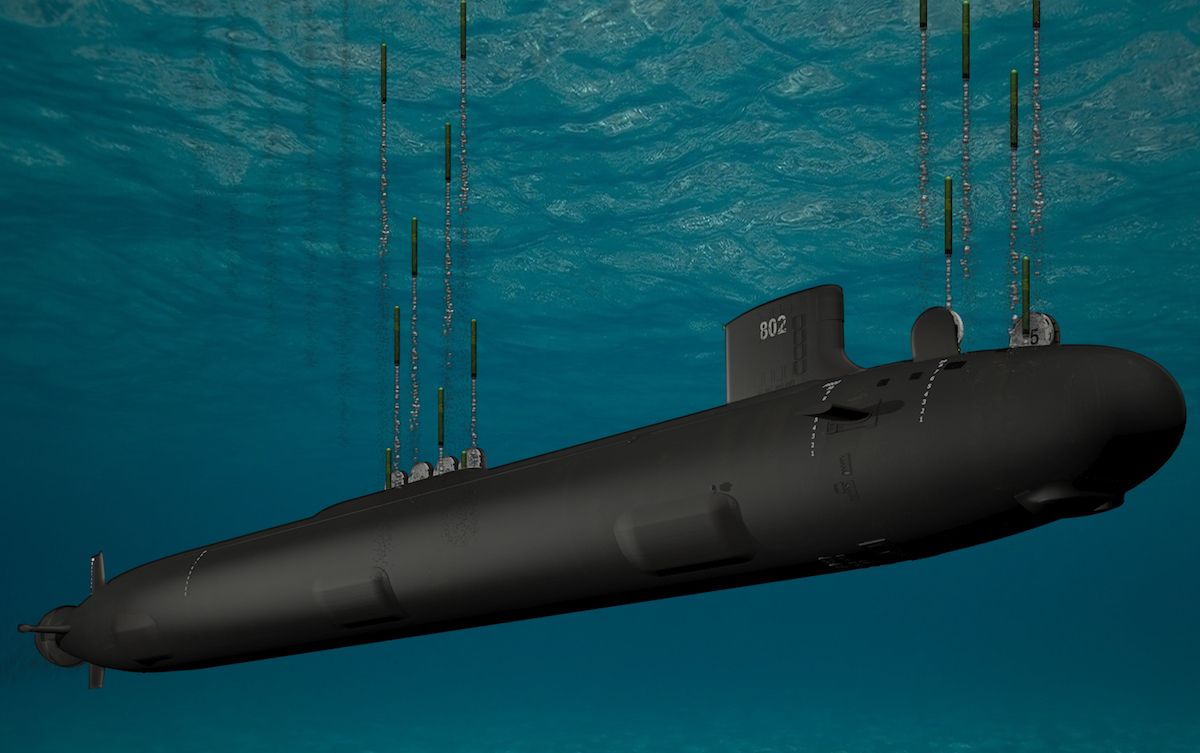 The U.S. Navy commissions the 21st Virginia-Class Submarine