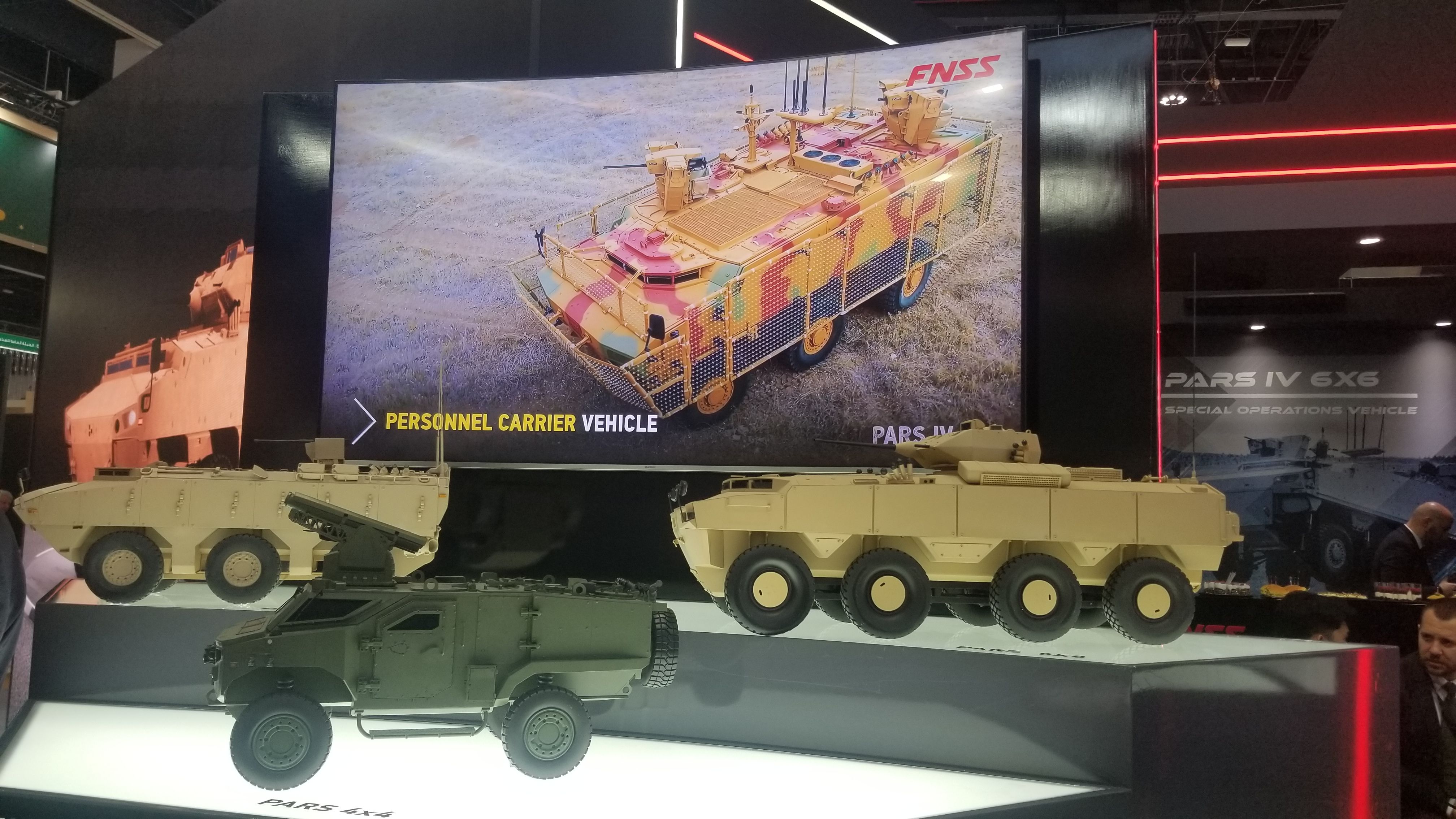 FNSS Exhibits its Capacity in IDEX