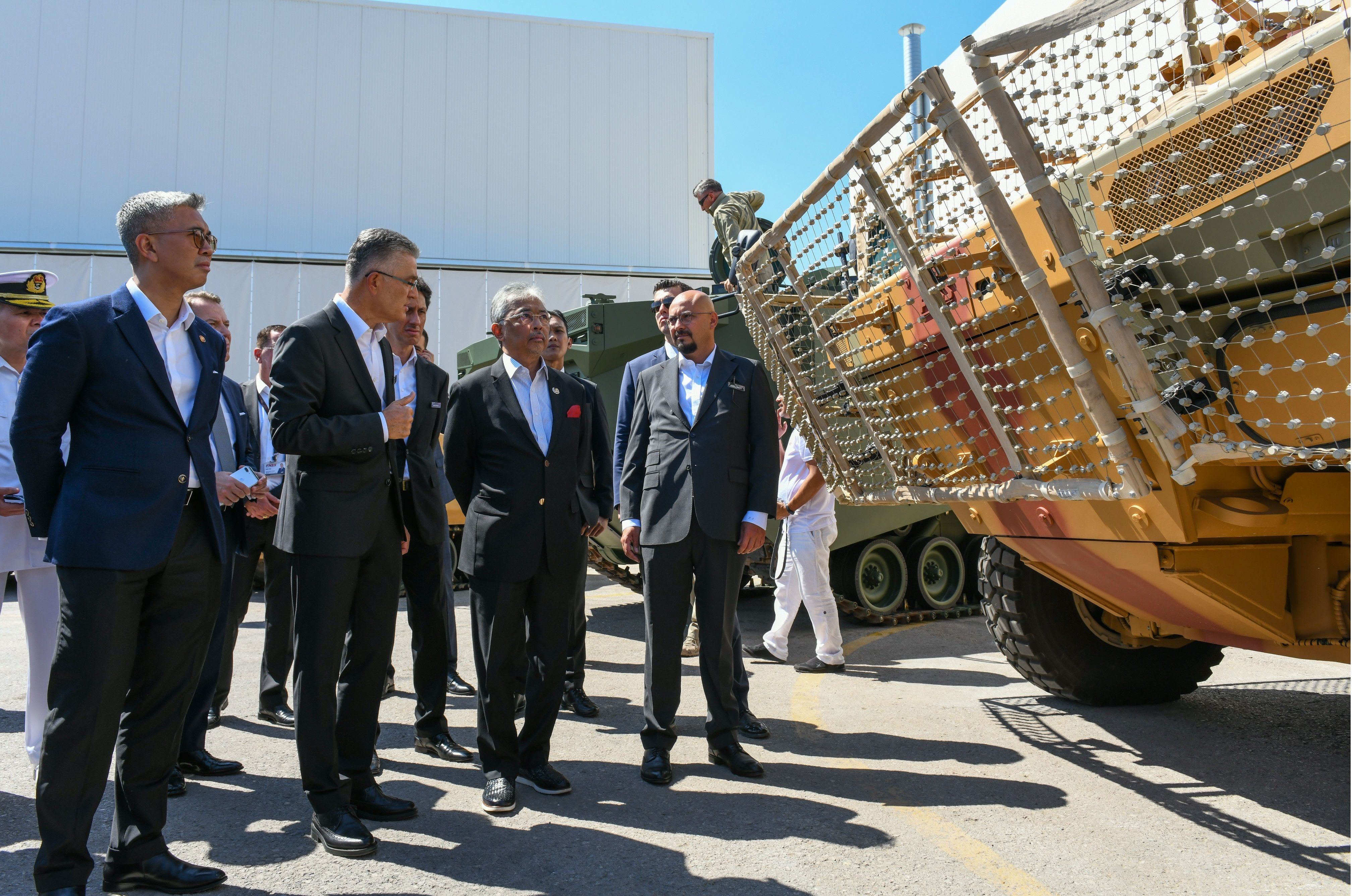 King of Malaysia visited FNSS