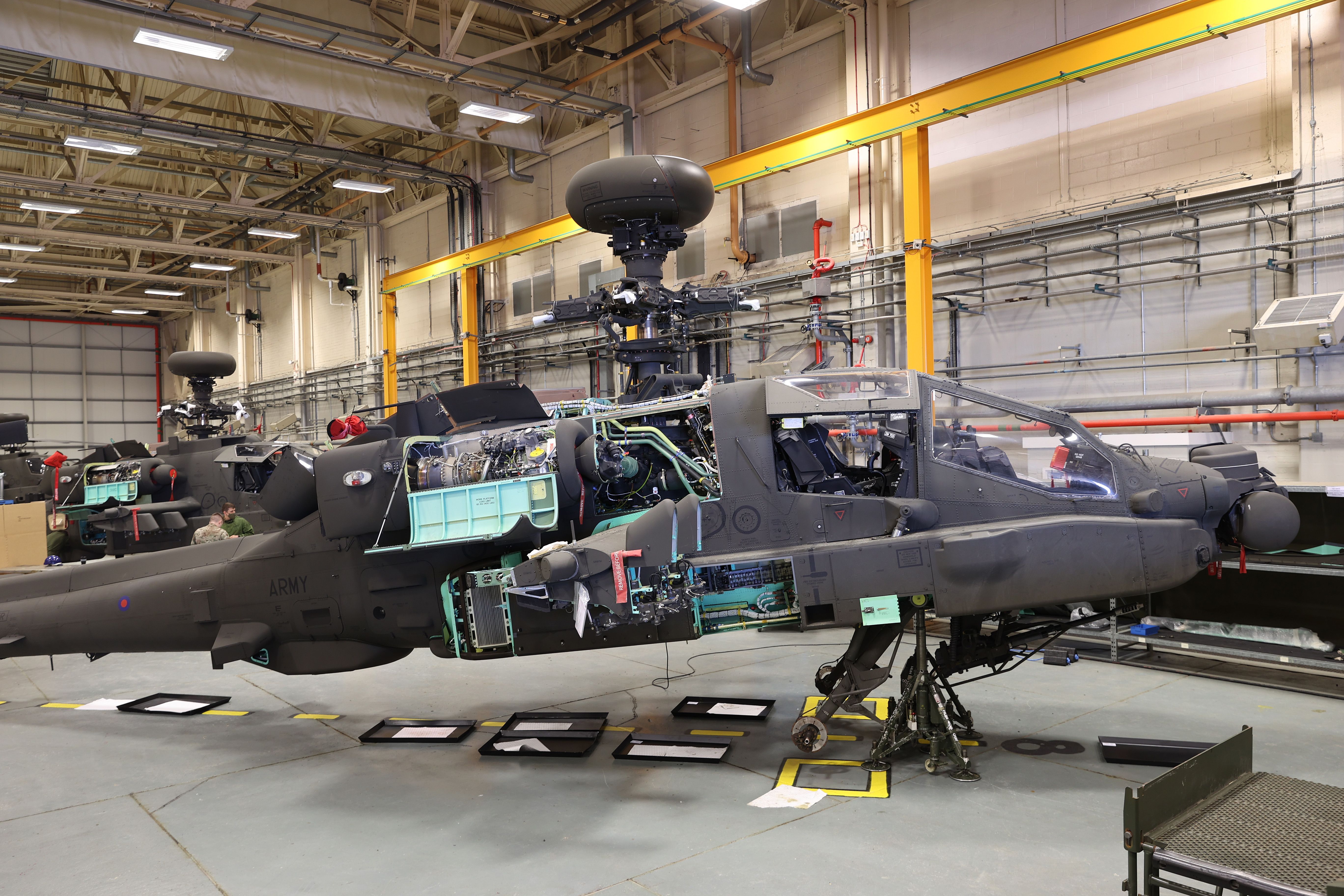 AH-64E Apache attack helicopters enter service in British Army