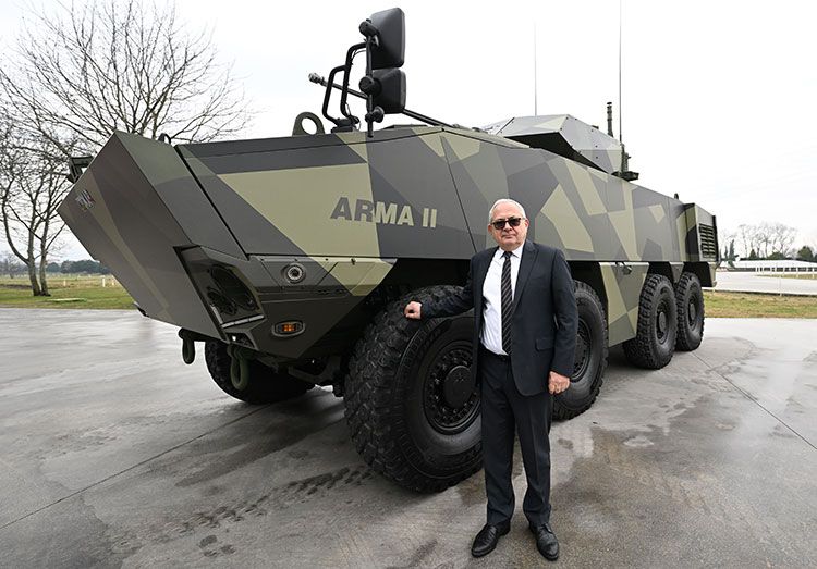 OTOKAR Introduced the 8X8 ARMA II