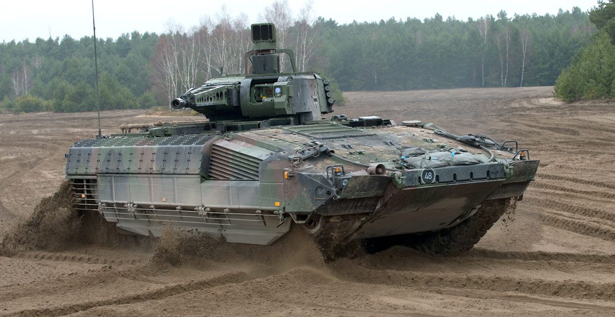 German Pumas Fail at the Bundeswehr Exercise