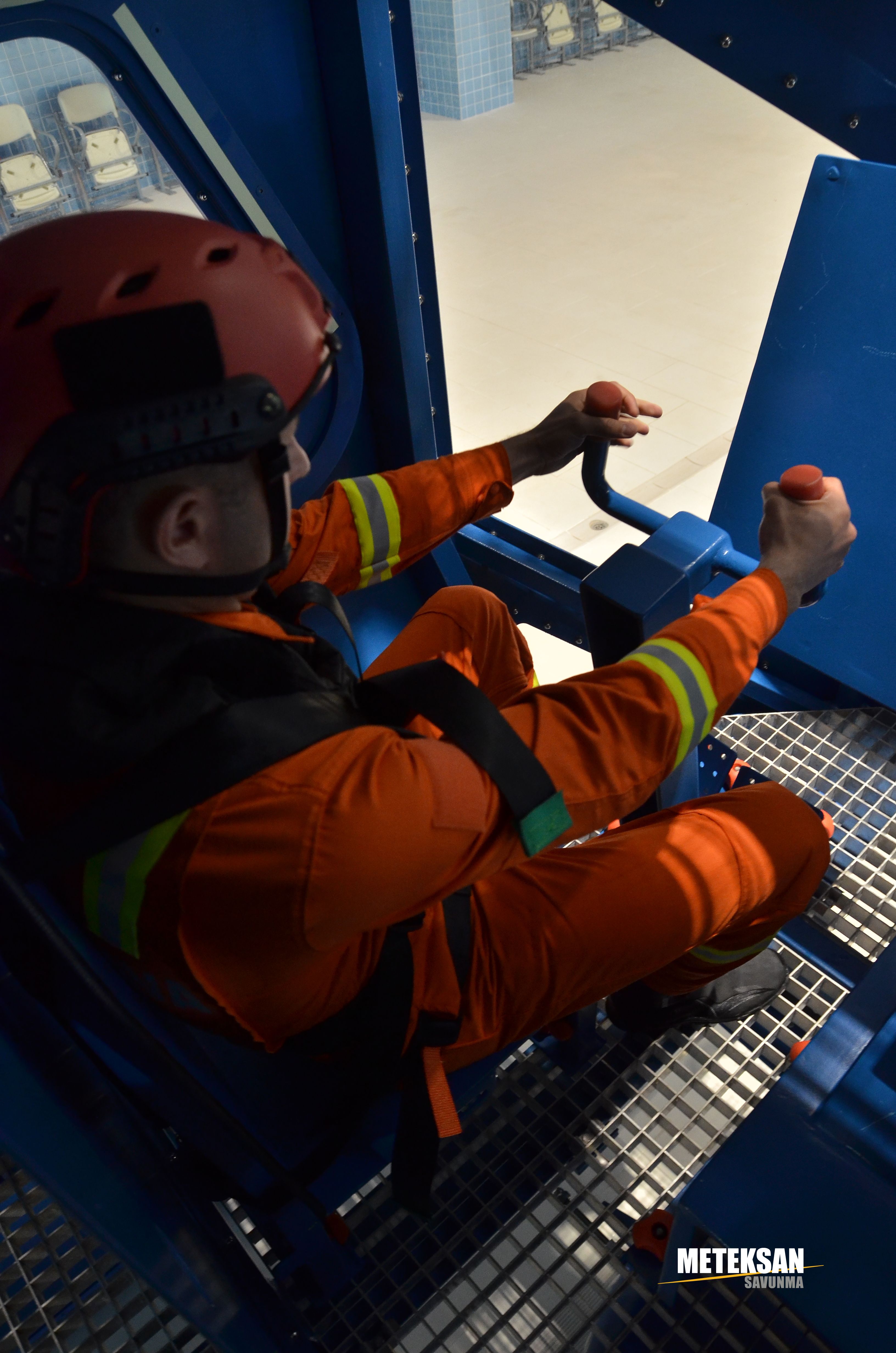 Meteksan Delivered the “HUET” Simulator to the Turkish Navy