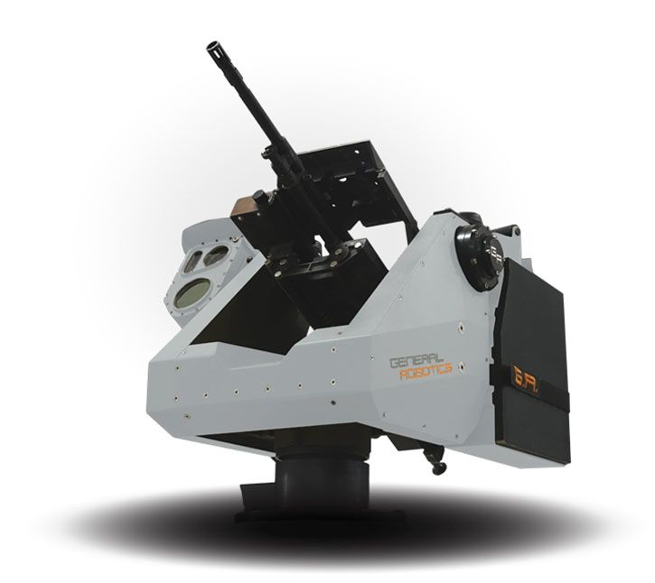 General Robotics Unveils Remote-Control Weapons System SHARK