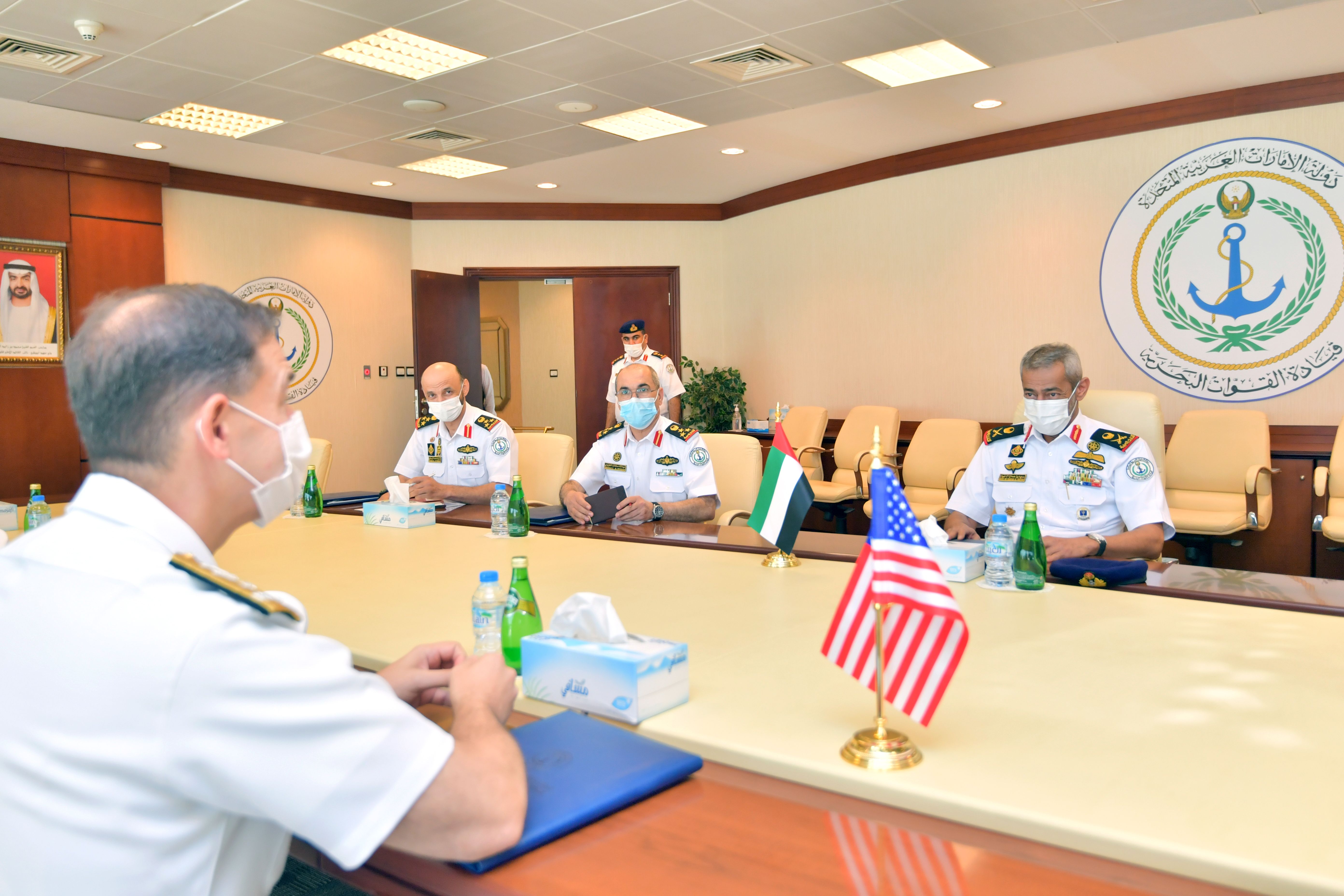 The Commander of US Naval Forces Central Command paid a visit to the UAE
