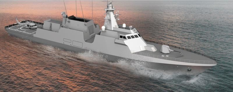 The First Off-shore Patrol Vessel for the Turkish Navy Laid Down