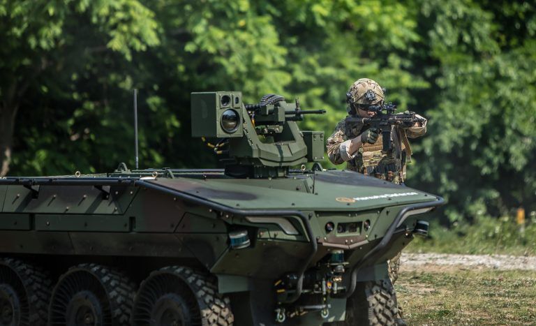 Korean UGV on U.S. Army Trials