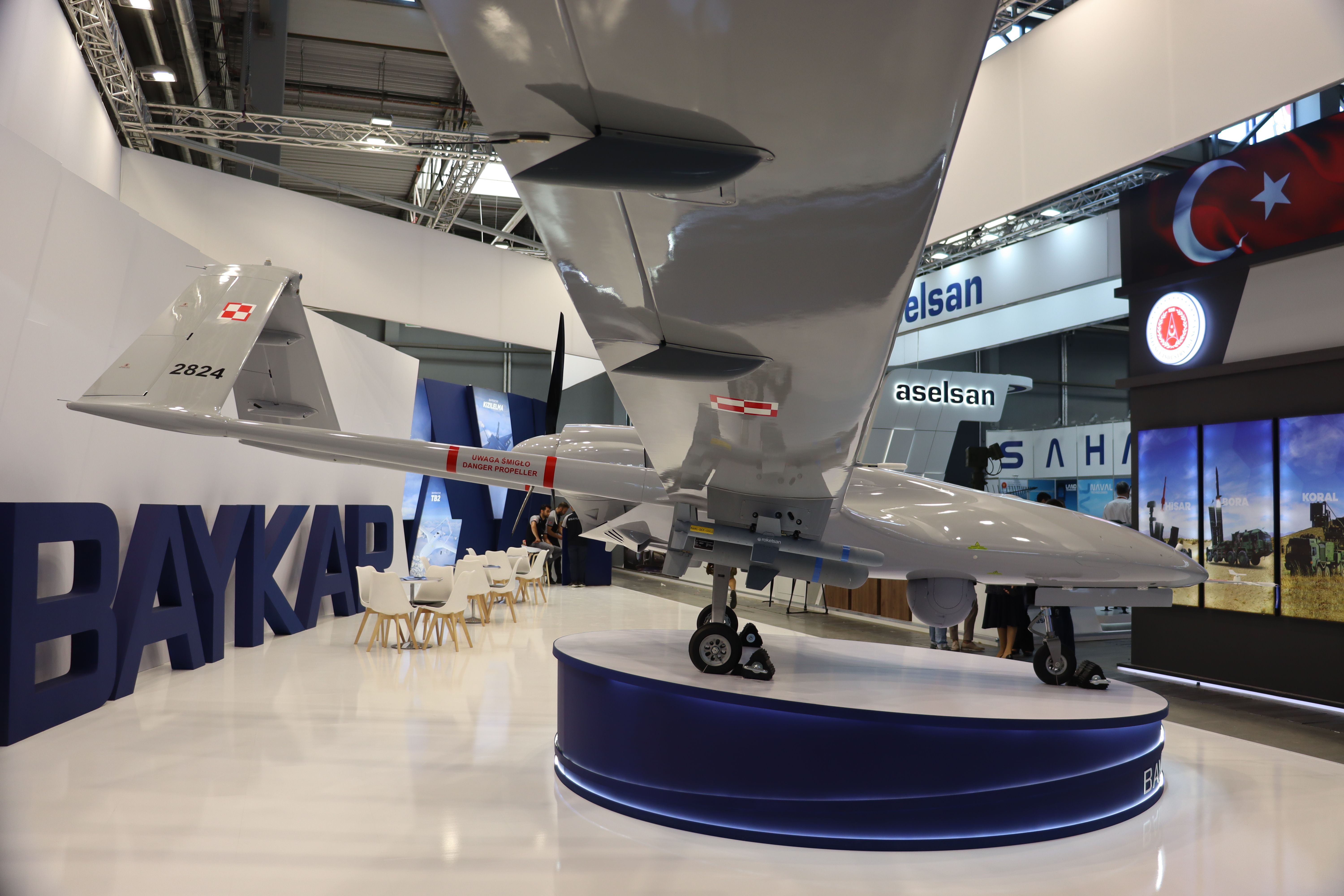 Baykar Presents its TB2 for Poland at MSPO