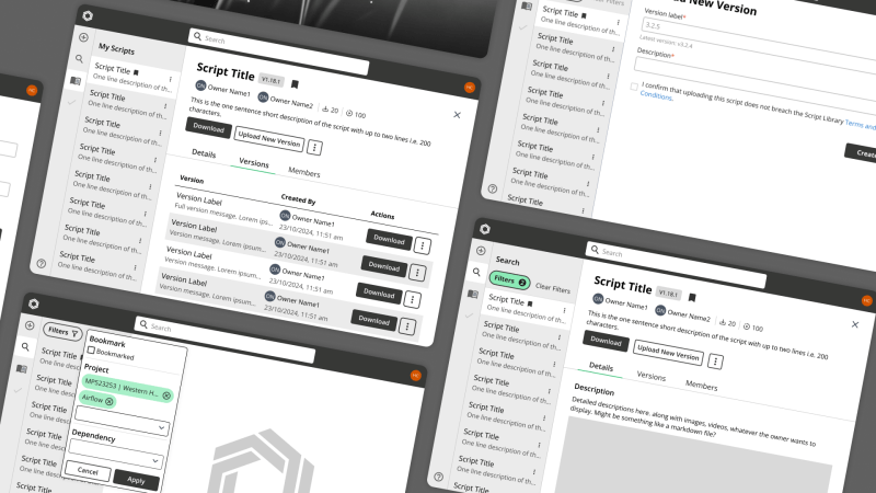 Script Library UI