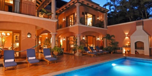 10 Bedroom Hacienda Al Mar Estate In Playa Bucerias Vacation Rental in Sayulita Mexico