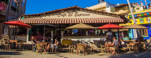 Café El Espresso in Sayulita Mexico