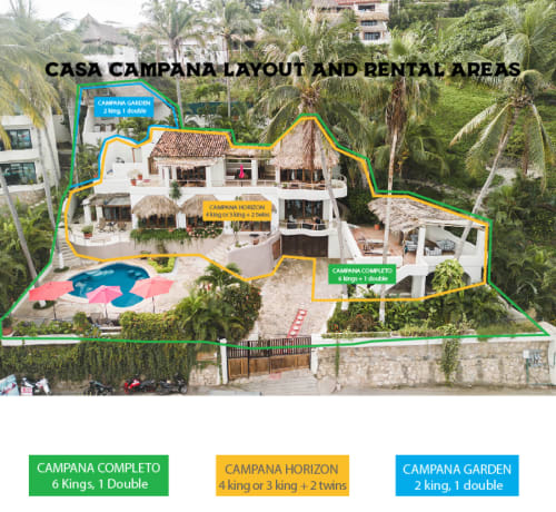 Garden Casita At Casa Campana Vacation Rental in Sayulita Mexico