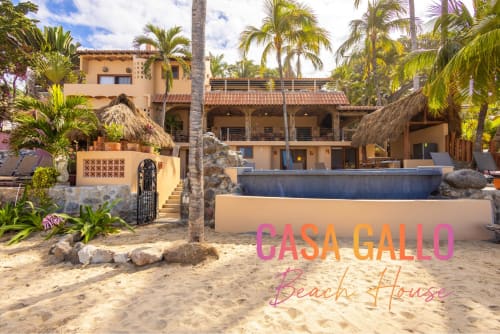 Casa Gallo Beach House (Full) Vacation Rental in Sayulita Mexico