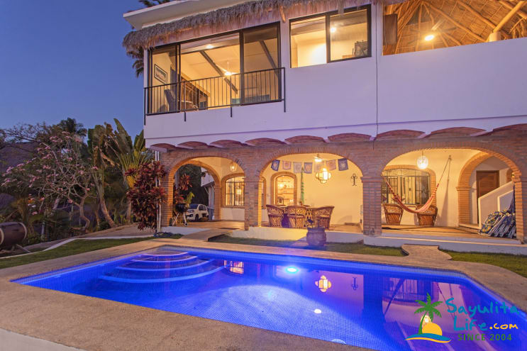 Casa Tecolote Lower Vacation Rental in Sayulita Mexico