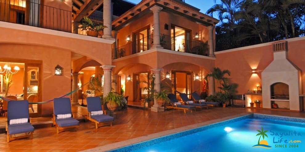 10 Bedroom Hacienda Al Mar Estate In Playa Bucerias Vacation Rental in Sayulita Mexico
