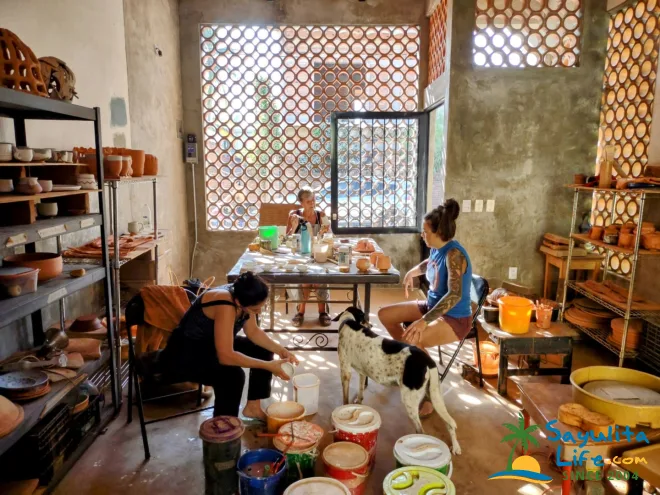 The Clay Studio in Sayulita Mexico